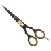 Eurostil 04501 Matt Black Scissors Razor Edge - nůžky na klasický střih, 5,5&quot;