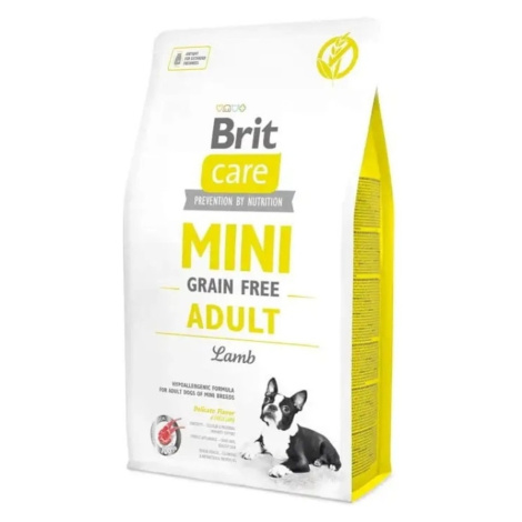 BRIT Care Mini Grain Free Adult Lamb granule pro mini psy 1 ks, Hmotnost balení: 2 kg