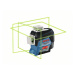 Aku čárový laserový měřič Bosch GLL 3-80 CG 0601063T00