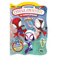 Tvarované omalovánky Spidey