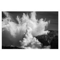 Fotografie Black and white powerful ocean waves, Philip Thurston, 40 × 26.7 cm