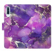 iSaprio flip pouzdro Purple Marble pro Samsung Galaxy A50