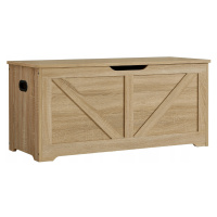 Úložný box LEHAC s víkem 100x46cm, dub sonoma