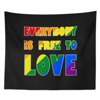 Sablio Deka Everybody is free to love: 150x120 cm