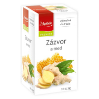 Apotheke Zázvor a med čaj nálevové sáčky 20x2 g