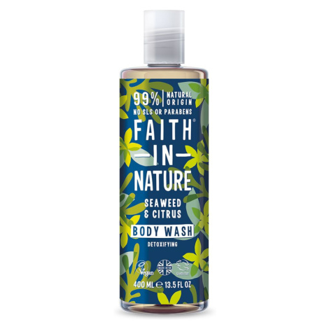 Faith in Nature Sprchový gel Mořská řasa a citrus 400 ml