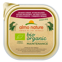 Almo Nature BioOrganic Maintenance 9 x 300 g - 15 % sleva - Bio hovězí & bio zelenina