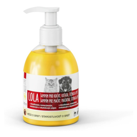 PET HEALTH CARE LOLA šampon pro kočky, psy s dávkovačem 250ml