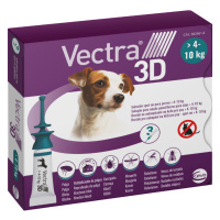Vectra 3D spot-on pro psy S (4–10 kg) 3 pipety