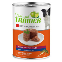 Natural Trainer Medium/maxi hovězí konzerva 400 g