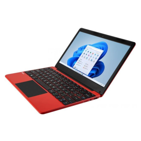 UMAX NTB VisionBook 12WRx Red - 11, 6" IPS HD 1366x768, Celeron N4020@1, 1 GHz, 4GB, 128GBeMMC, 