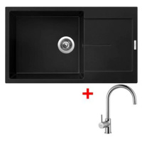 Sinks Ultima 860 XXL Pureblack + Vitalia