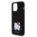 Zadní kryt Hello Kitty Liquid Silicone Daydreaming Logo pro Apple iPhone 15 Pro Max, black