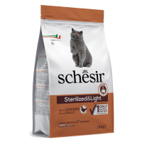 Schesir Sterilized & Light - 3 x 1,5 kg