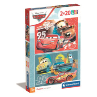 Clementoni - Puzzle 2x20 Cars Disney