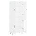 vidaXL Skříň highboard bílá 69,5 x 34 x 180 cm kompozitní dřevo