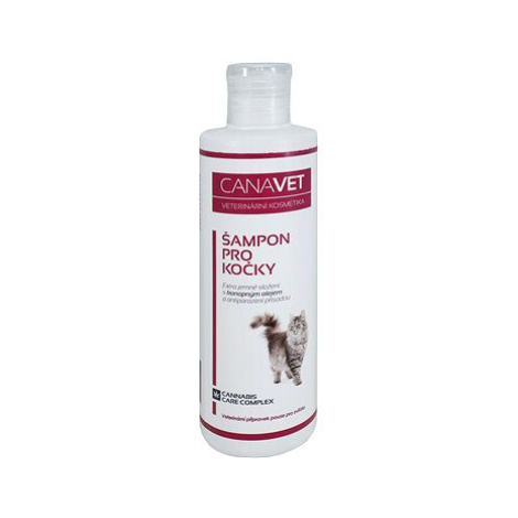 Canavet šampon pro kočky s antiparazitní přísadou 250 ml