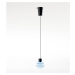 Bover Bover Drop S/01L LED závěsné světlo ze skla, modrá