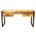 indickynabytek.cz - Psací stůl 160x76x70 Retro z recyklovaného mangového dřeva