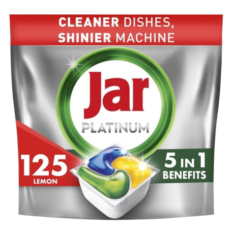 Jar Platinum Lemon kapsle do myčky 125 ks