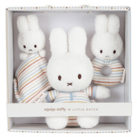 LITTLE DUTCH - Dárková sada králíček Miffy Vintage Proužky