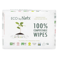 Eco Naty ECO vlhčené ubrousky Naty bez vůně - pro citlivou pokožku - výhodné balení (3 x 56 ks)