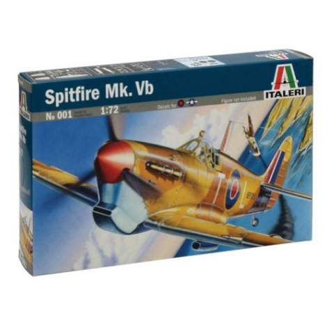 Model Kit letadlo 0001 - SPITFIRE Mk.Vb (1:72) Italeri