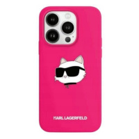 Karl Lagerfeld KLHMP15XSCHPPLF iPhone 15 Pro Max 6.7 růžová/fuschia hardca