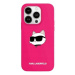 Karl Lagerfeld KLHMP15XSCHPPLF iPhone 15 Pro Max 6.7 růžová/fuschia hardca