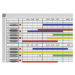 MAUL Plánovací tabule, měsíční/roční plánovač, šířka 900 mm