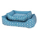 Scruffs Casablanca Box Bed - modrý XL - 90 x 70 cm