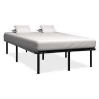 Rám postele černý kov 120 × 200 cm, 284680