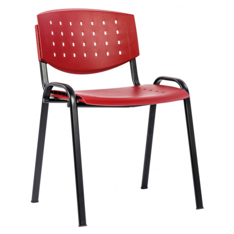 ANTARES Konferenční židle TAURUS PN/PG LAYER černá/červená