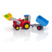 PLAYMOBIL 1.2.3 6964 Traktor s přívěsem