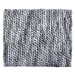 LineaDue PUNTO - Koupelnová předložka stříbrná šedá Rozměr: 70x120 cm