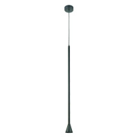 ACA Lighting závěsné svítidlo 1XGU10 CLOUZOT černá kov IP20 D7,5XD10XH190CM YL22801PBK