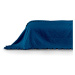 Přehoz na postel TULIA 220x240 cm modrá Mybesthome