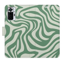 iSaprio Flip pouzdro Zebra Green 02 pro Xiaomi Redmi Note 10 Pro