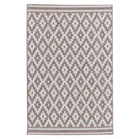 Dekoria Koberec Modern Rhombs mink/wool 160x230cm, 160 x 230 cm