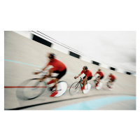 Fotografie Cyclists on Velodrome, Randy Faris, 40 × 24.2 cm