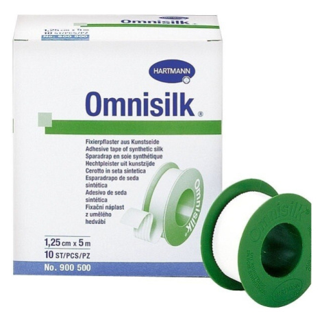 Náplast Omnisilk bílé hedvábí 2.5cmx9.2m/1ks