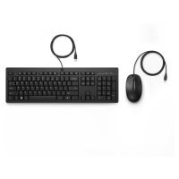 USB klávesnice a myš HP 225 - černá (286J4AA#BCM)