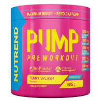 Nutrend Pump berry splash 225 g