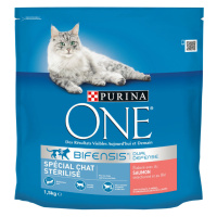 PURINA ONE Sterilized s lososem - 1,5 kg