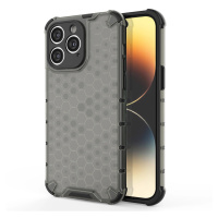 Pancéřové hybridní pouzdro Honeycomb iPhone 14 Pro Max černé