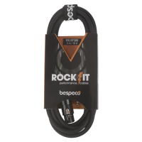 Bespeco ROCKIT Microphone Cable Jack - XLR F 3 m