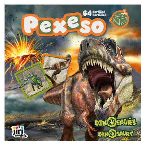 Pexeso v sešitu Dinosauři JM - Jiří Models