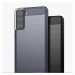 Carbon silikonové pouzdro na Samsung Galaxy S21 PLUS 5G blue