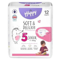 BELLA HAPPY Baby Plenky jednorázové Junior 11-18 kg 12 ks