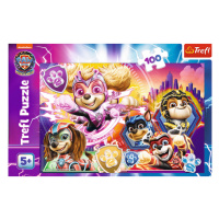 TREFL -  Puzzle 100 dílků - Seznamte se se silnými štěňaty /PAW PATROL: THE MIGHTY MOVIE